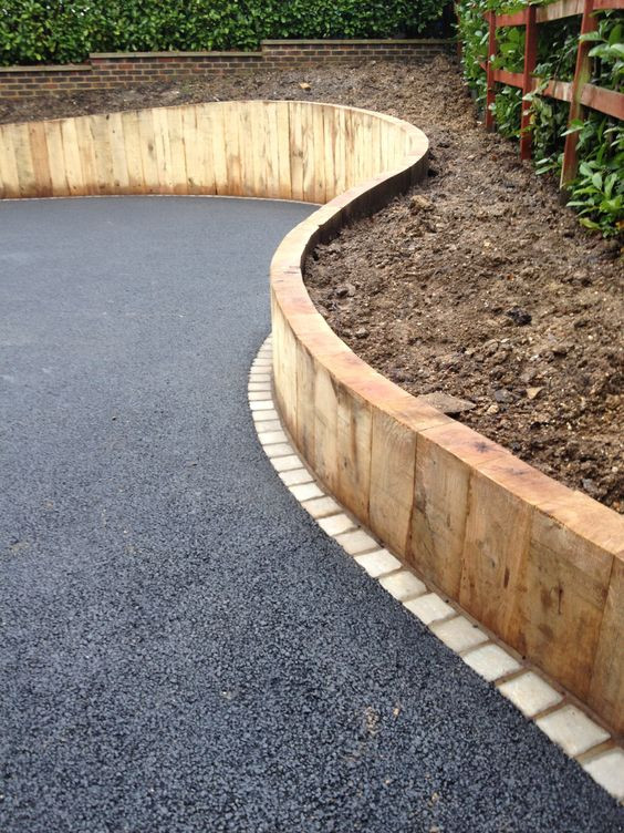 Best ideas about DIY Wood Retaining Wall
. Save or Pin Top 15 DIY Retaining Walls Ideas To Include Value for your Now.