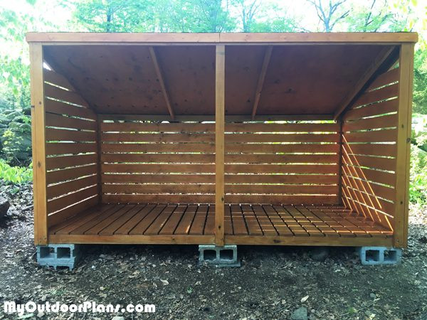 Best ideas about DIY Wood Shed
. Save or Pin DIY 3 Cord Wood Shed MyOutdoorPlans Now.