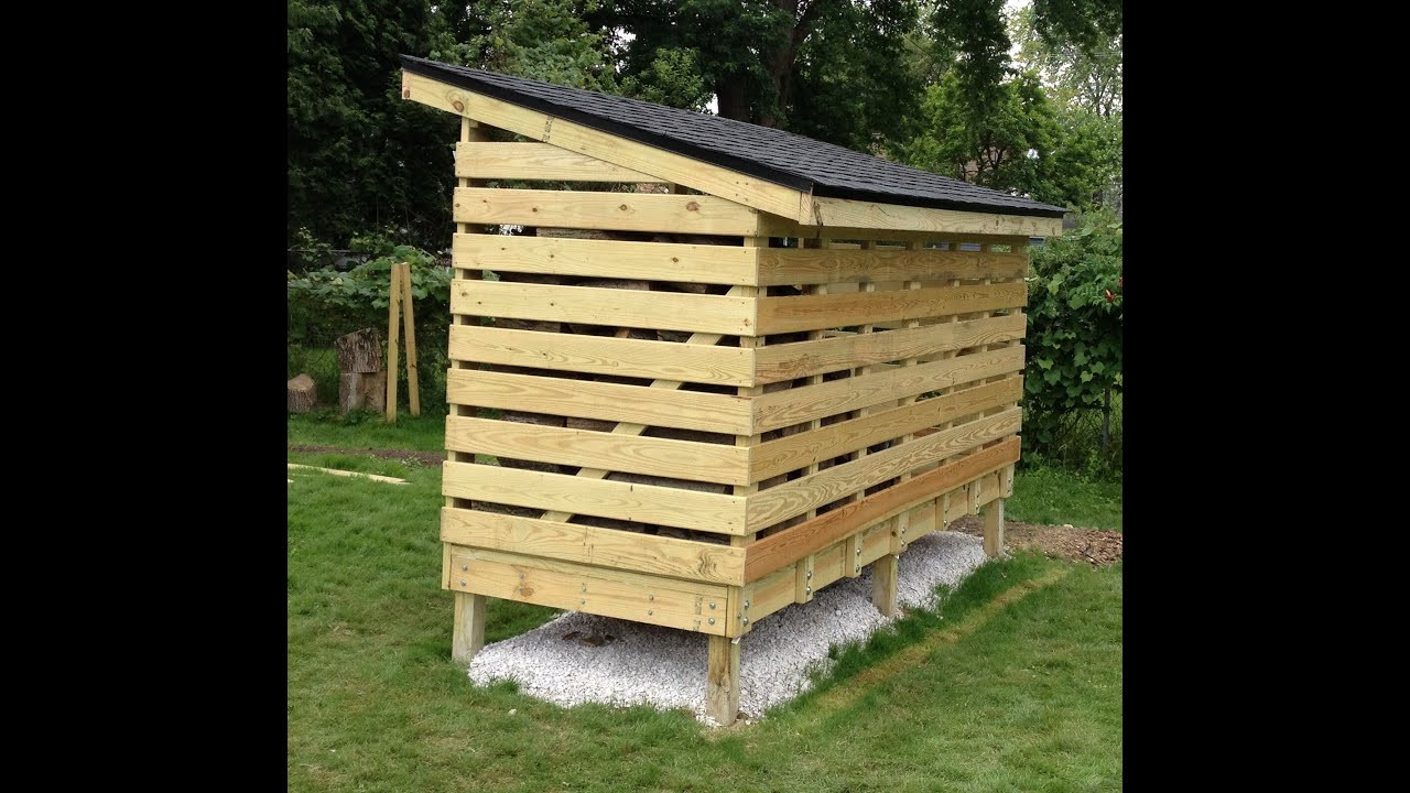 Best ideas about DIY Wood Shed
. Save or Pin How to build a Firewood Storage Shed Now.