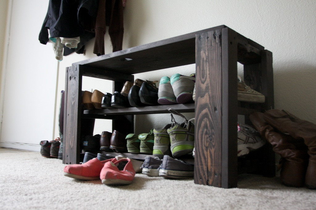 Best ideas about DIY Wood Shoe Rack
. Save or Pin DIY Pallet Shoe Rack Bench Now.