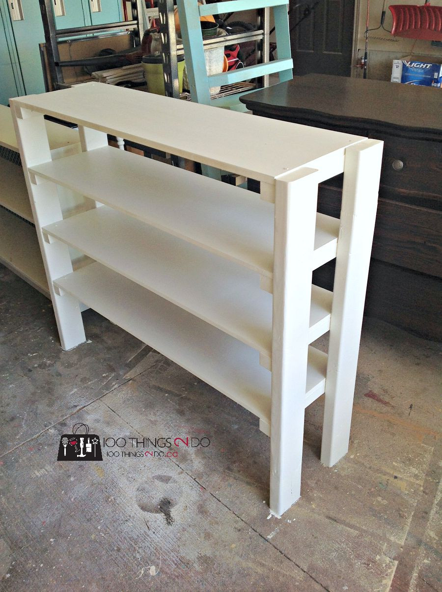 Best ideas about DIY Wood Shoe Rack
. Save or Pin DIY Shoe Rack 100 Things 2 Do Now.