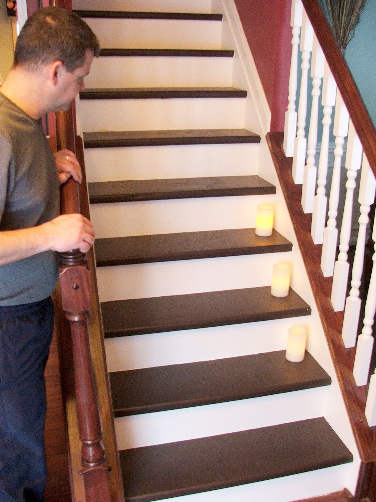 Best ideas about DIY Wood Stairs
. Save or Pin 15 Ideas of Carpet Treads for Hardwood Stairs Now.