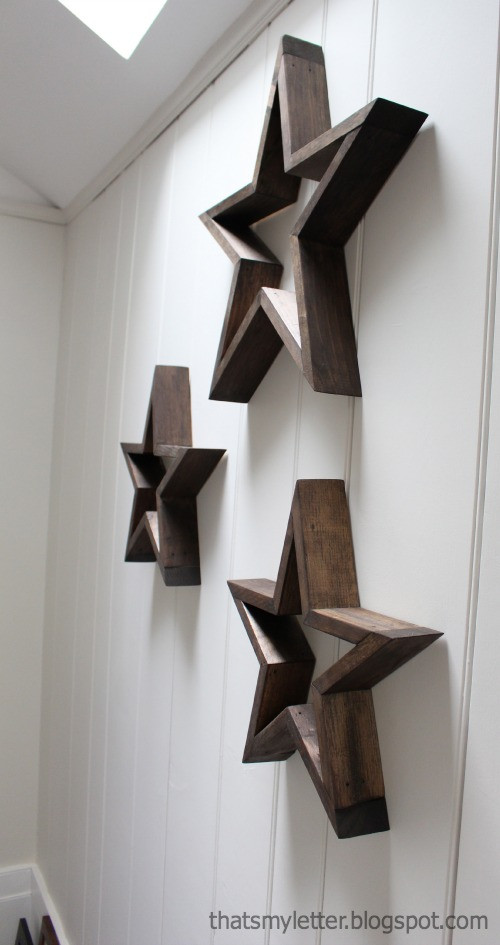 Best ideas about DIY Wood Stars
. Save or Pin That s My Letter DIY Wood Stars Now.