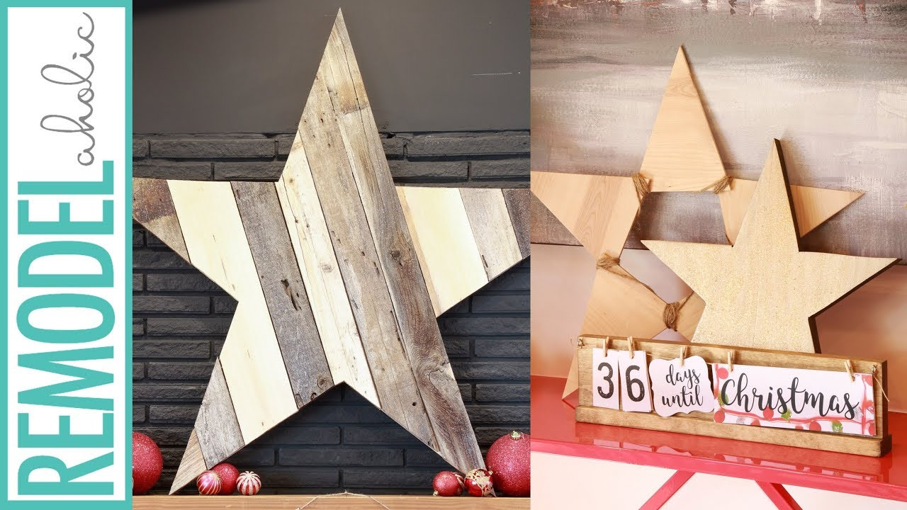 Best ideas about DIY Wood Stars
. Save or Pin Easy DIY Wood Stars in 5 Variations Now.