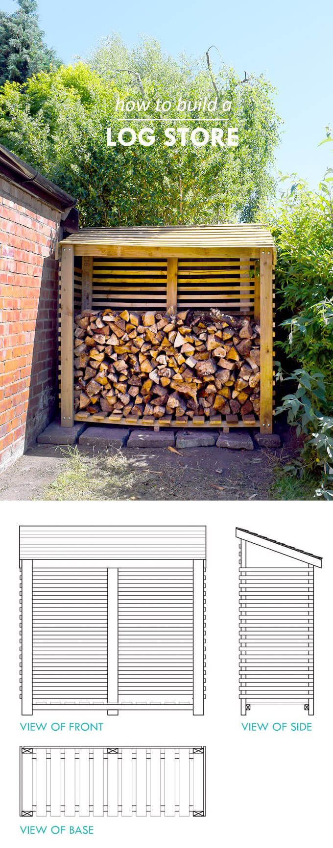 Best ideas about DIY Wood Storage Rack
. Save or Pin 15 Best DIY Outdoor Firewood Rack Ideas and Desigs for 2019 Now.