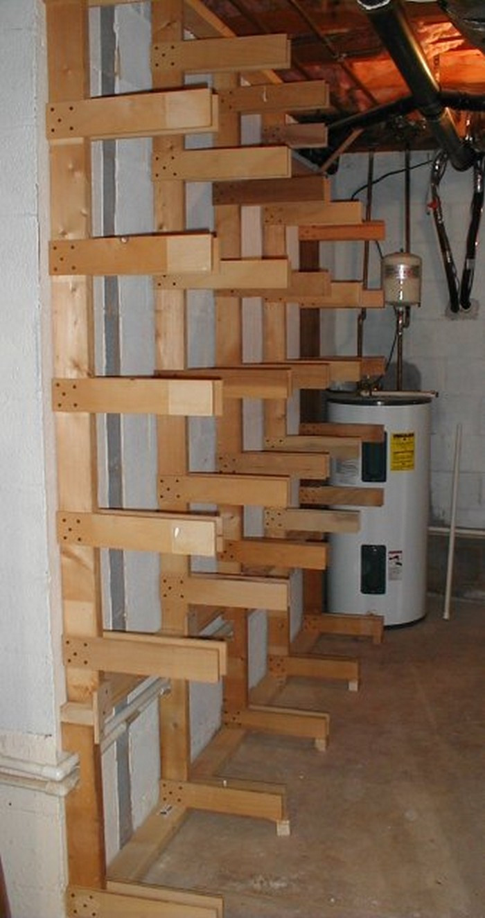 Best ideas about DIY Wood Storage Rack
. Save or Pin Build your own portable lumber rack – Your Projects OBN Now.