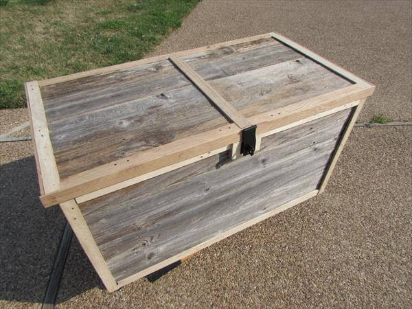 Best ideas about DIY Wood Trunk
. Save or Pin DIY Pallet Wood Chest or Storage Trunk Now.