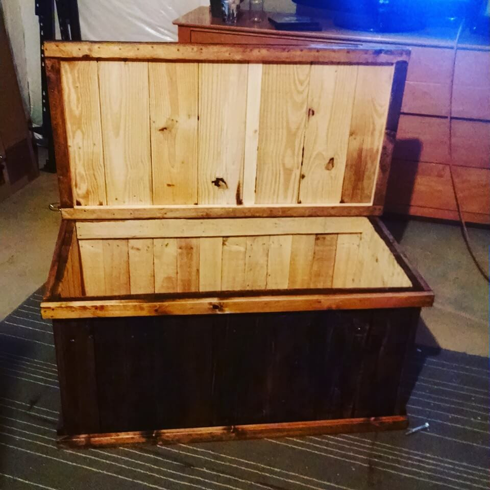 Best ideas about DIY Wood Trunk
. Save or Pin Trunk from Reclaimed Wood Pallets Now.