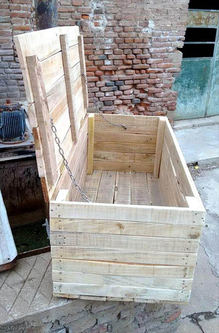 Best ideas about DIY Wood Trunk
. Save or Pin Pallet Trunk DIY Now.
