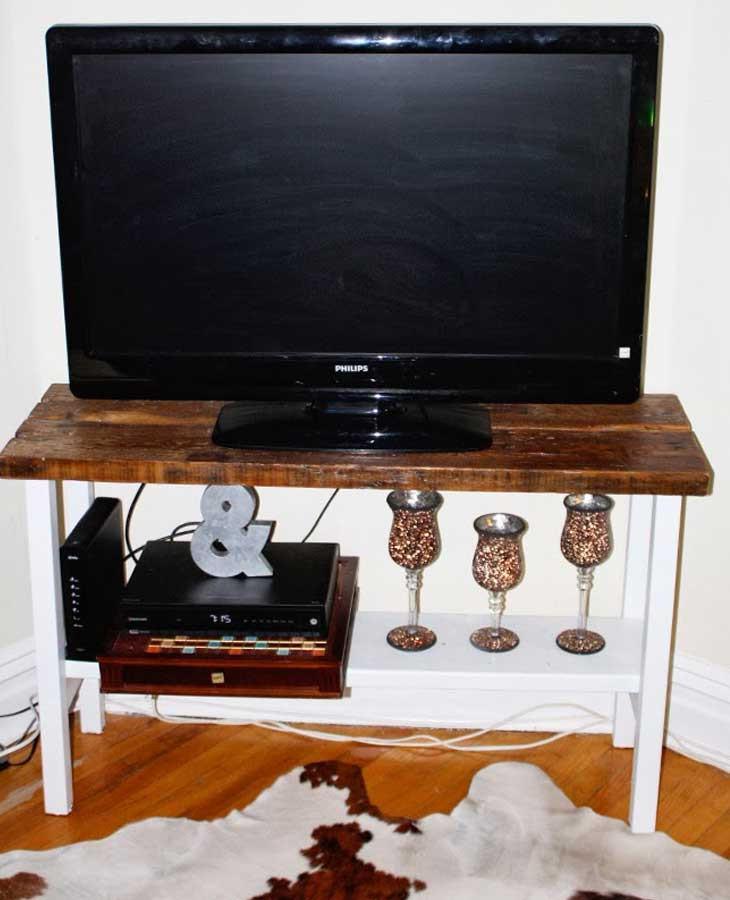 Best ideas about DIY Wood Tv Stand
. Save or Pin 50 Creative DIY TV Stand Ideas for Your Room Interior Now.
