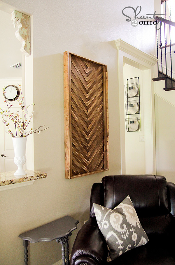 Best ideas about DIY Wood Wall Art
. Save or Pin DIY Wall Art from Wood Shims Shanty 2 Chic Now.