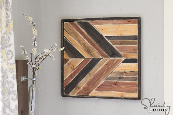 Best ideas about DIY Wood Wall Art
. Save or Pin DIY Wall Art Pallet Design Shanty 2 Chic Now.