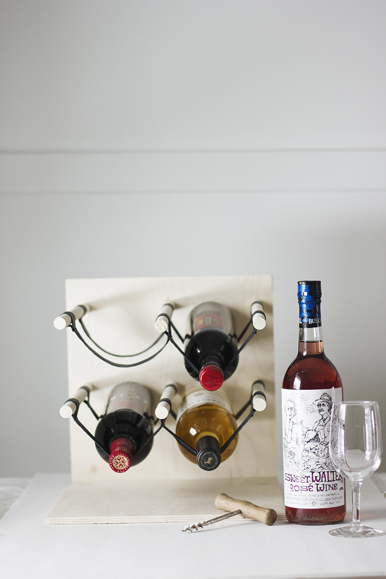Best ideas about DIY Wood Wine Rack
. Save or Pin DIY Wood & Leather Wine Rack The Merrythought Now.