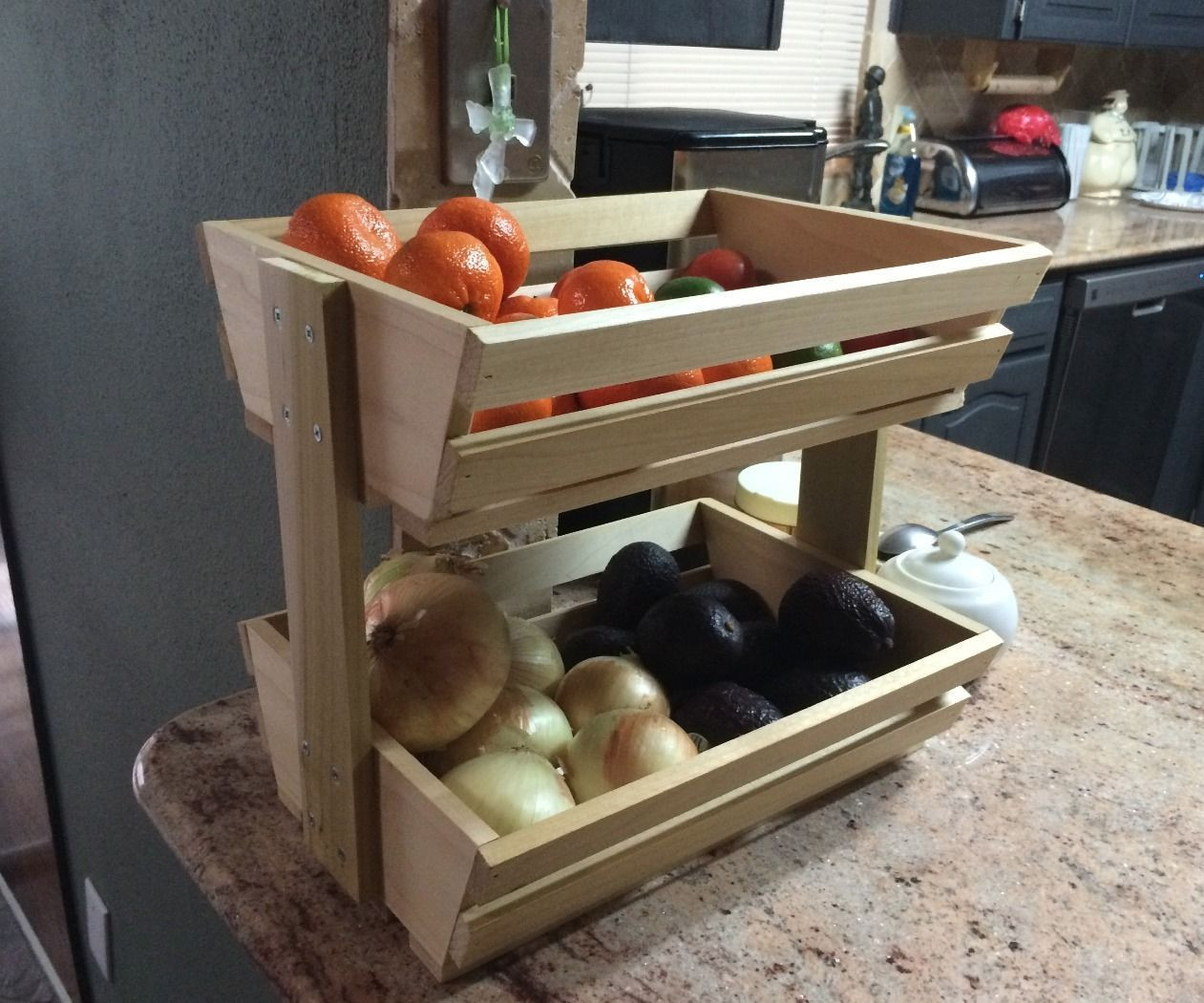 Best ideas about DIY Wood Working
. Save or Pin Easy Fruit Veggie Holder DIY & Crafts Now.
