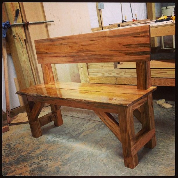 Best ideas about DIY Wooden Bench With Back
. Save or Pin Best 25 Dining bench with back ideas on Pinterest Now.