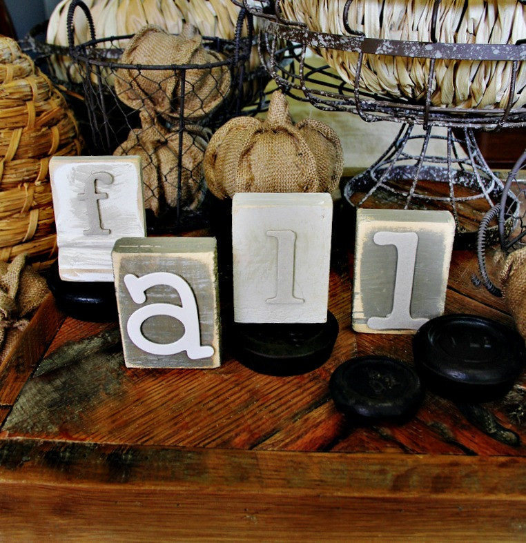 Best ideas about DIY Wooden Blocks
. Save or Pin Trash to Treasure DIY Wood Block Letters Thistlewood Farm Now.