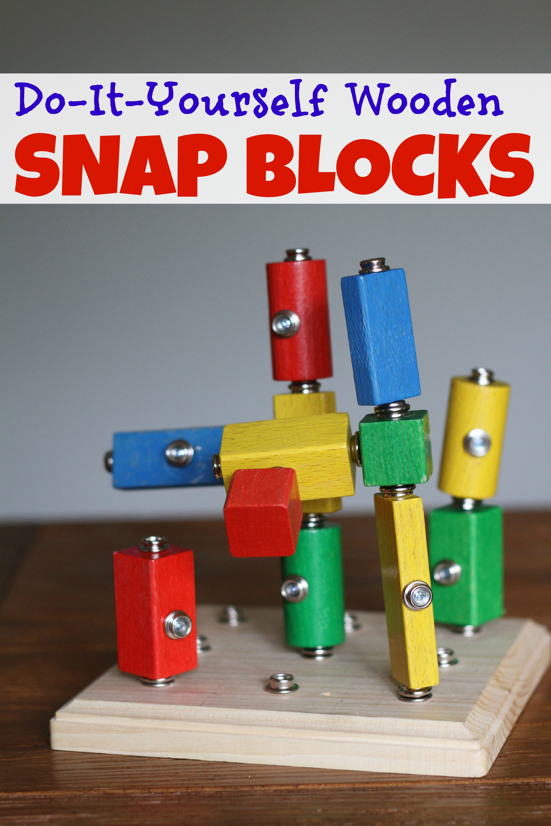 Best ideas about DIY Wooden Blocks
. Save or Pin DIY Wooden Snap Blocks Now.