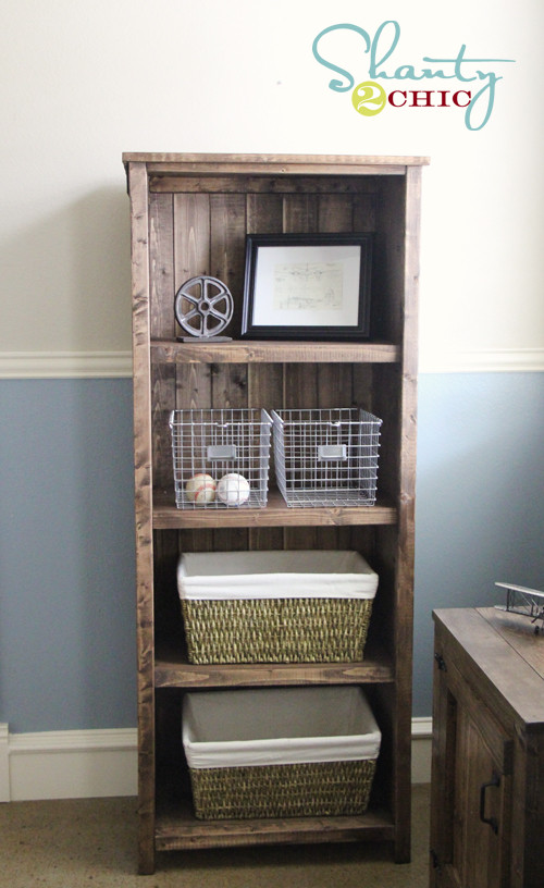 Best ideas about DIY Wooden Bookshelves
. Save or Pin DIY Kentwood Bookcase Shanty 2 Chic Now.
