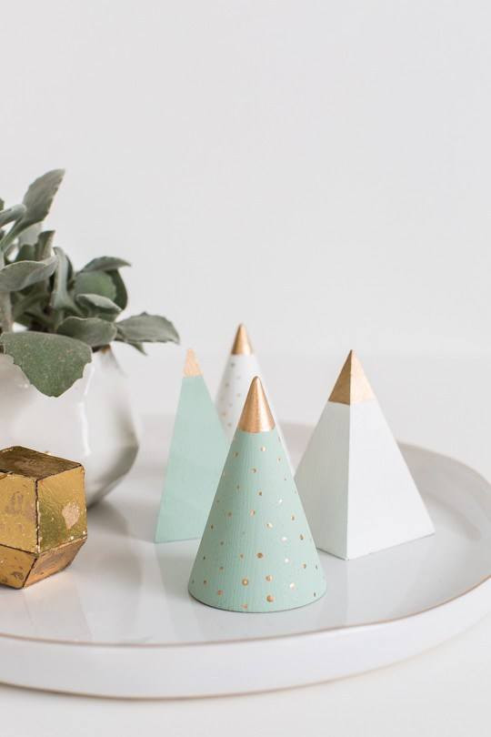 Best ideas about DIY Wooden Christmas Trees
. Save or Pin 23 DIY Mini Christmas Tree Decor Ideas Homelovr Now.