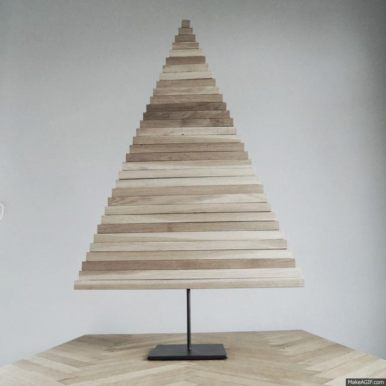 Best ideas about DIY Wooden Christmas Trees
. Save or Pin DIY Project Modern Wooden Christmas Tree – Design Sponge Now.