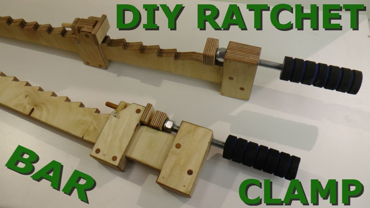 Best ideas about DIY Wooden Clamps
. Save or Pin DIY Ratchet Bar Clamp Now.