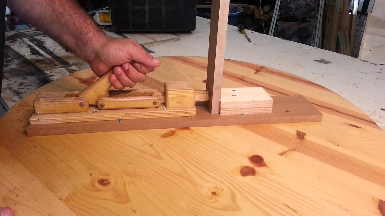 Best ideas about DIY Wooden Clamps
. Save or Pin Woodworking homemade "toggle clamps" Now.