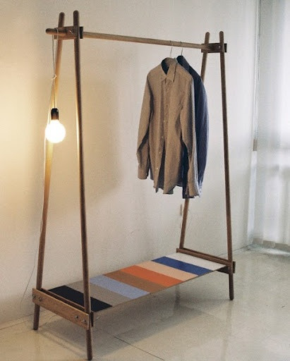 Best ideas about DIY Wooden Clothes Rack
. Save or Pin Clothing rack hang light Clothing racks Now.