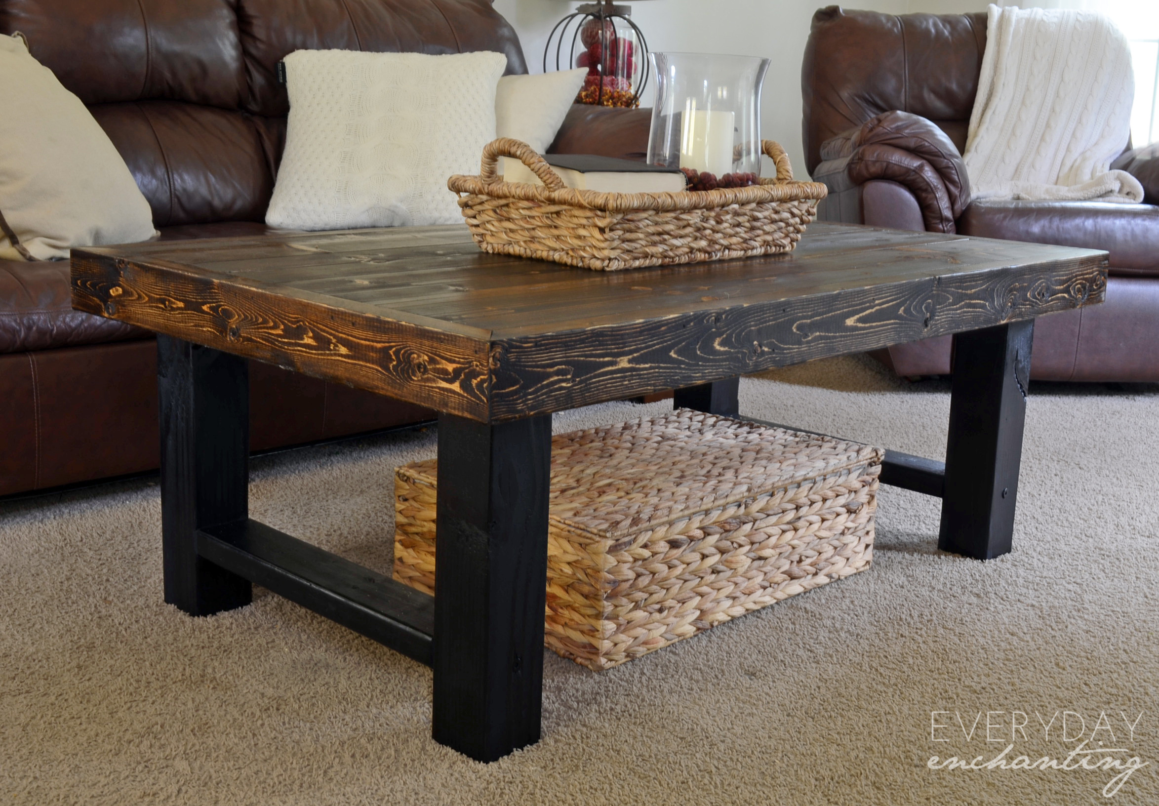Best ideas about DIY Wooden Coffee Table
. Save or Pin Remodelaholic Now.