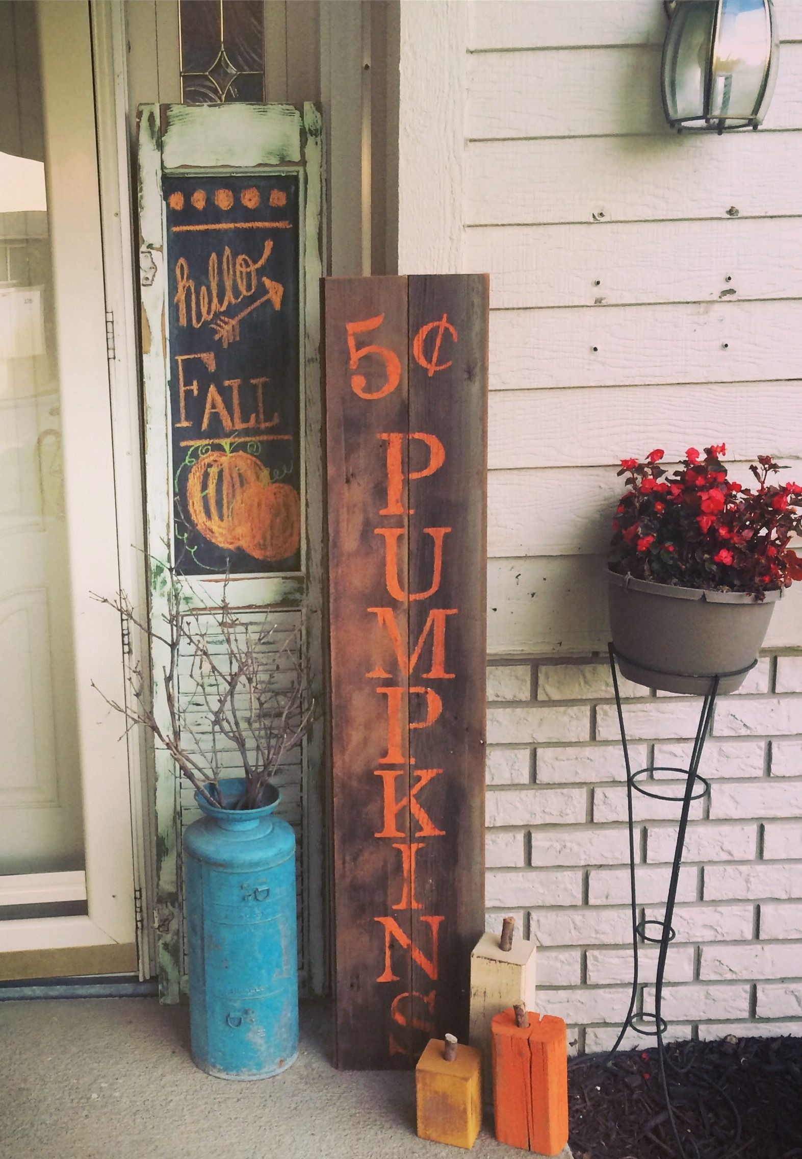 Best ideas about DIY Wooden Decor
. Save or Pin Easy wood sign for fall porch decor Now.