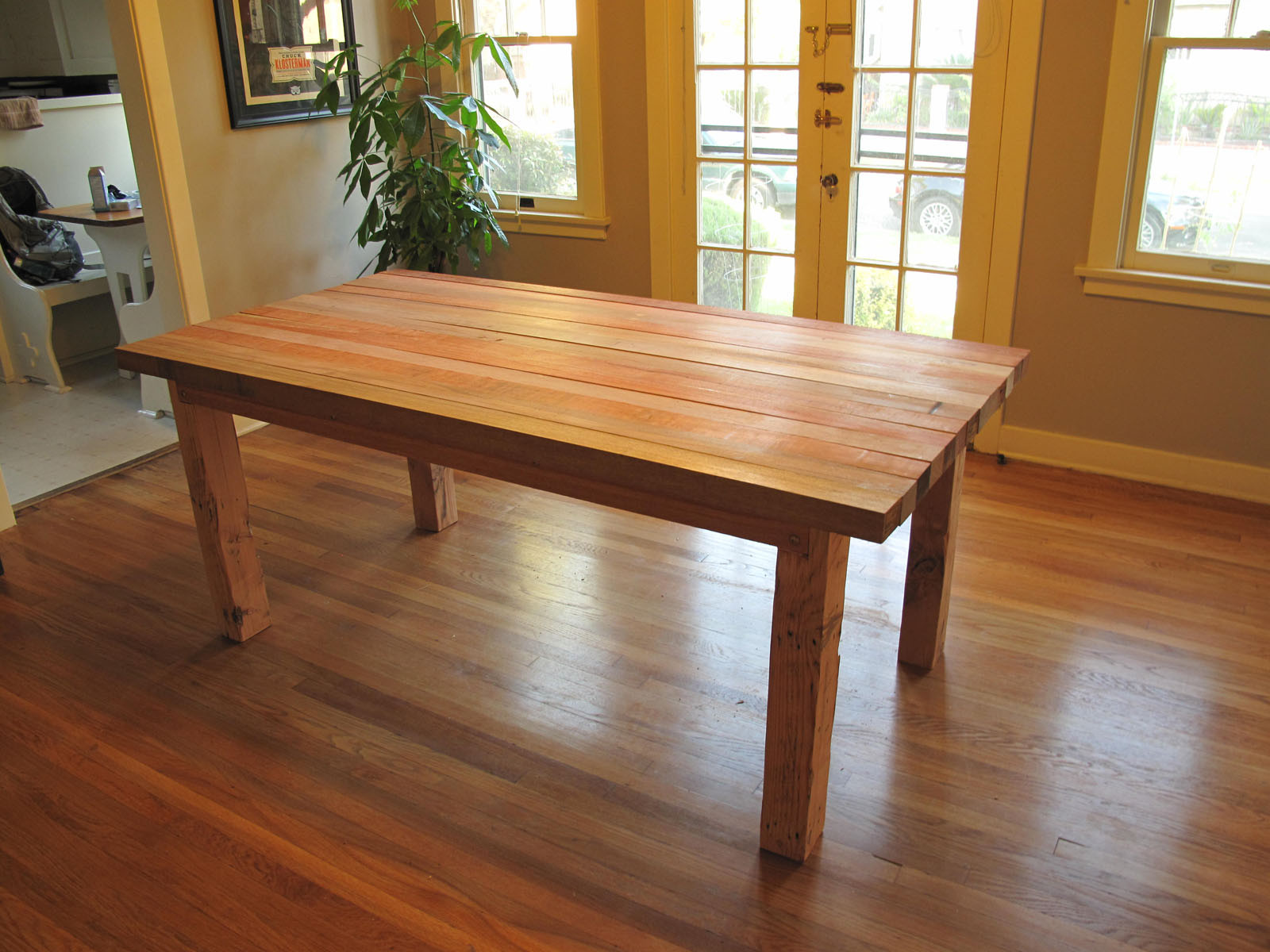 Best ideas about DIY Wooden Dining Table
. Save or Pin DIY Reclaimed Wood Dining Table Now.
