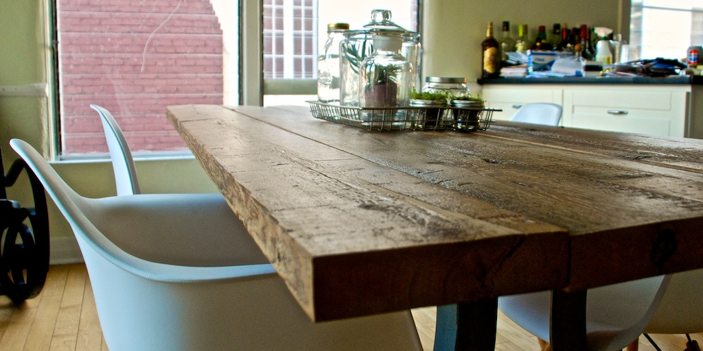 Best ideas about DIY Wooden Dining Table
. Save or Pin DIY Reclaimed Wood Table Now.