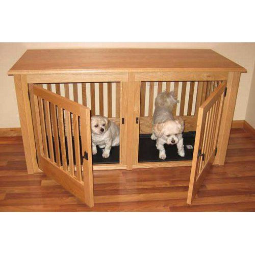 Best ideas about DIY Wooden Dog Crate
. Save or Pin Double Wood Dog Crate Small DIY Now.