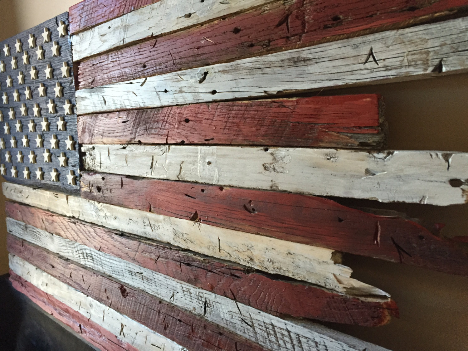 Best ideas about DIY Wooden Flag
. Save or Pin Wooden flag Barn wood wood flag Rustic wood flag American Now.