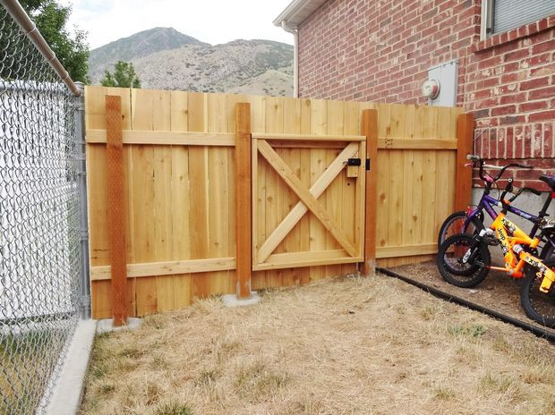 Best ideas about DIY Wooden Gate
. Save or Pin Build a Wooden Fence and Gate 14 Steps with Now.