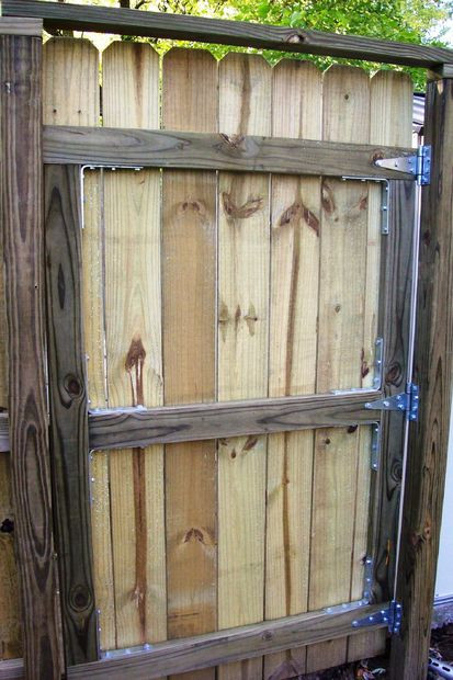 Best ideas about DIY Wooden Gate
. Save or Pin Building a Fence Gate 6 Steps with Now.