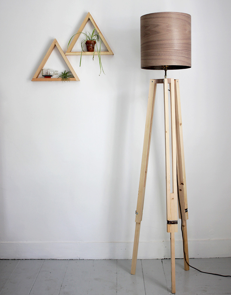 Best ideas about DIY Wooden Lamp
. Save or Pin DIY Tripod Floor Lamp The Merrythought Now.