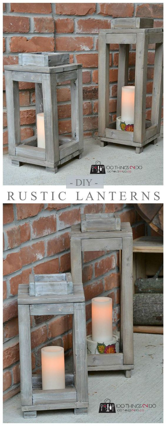 Best ideas about DIY Wooden Lanterns
. Save or Pin 111 World s Most Loved DIY Projects Homesthetics Magazine Now.