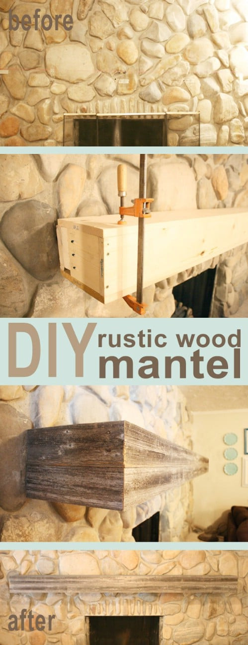 Best ideas about DIY Wooden Mantel
. Save or Pin 40 Rustic Home Decor Ideas You Can Build Yourself Page 2 Now.