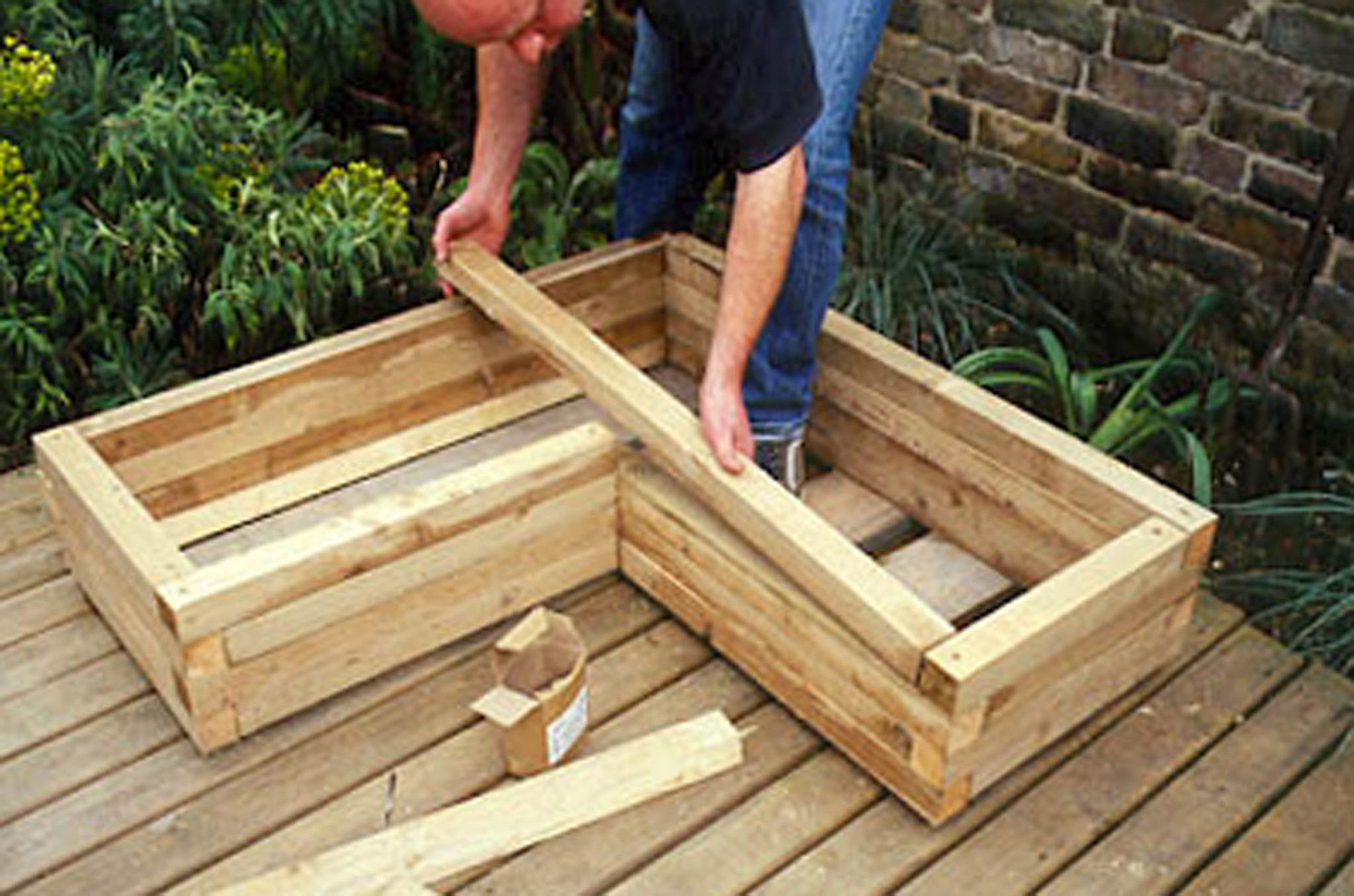 Best ideas about DIY Wooden Planters
. Save or Pin Creating a Wooden Planter gardenersworld Now.