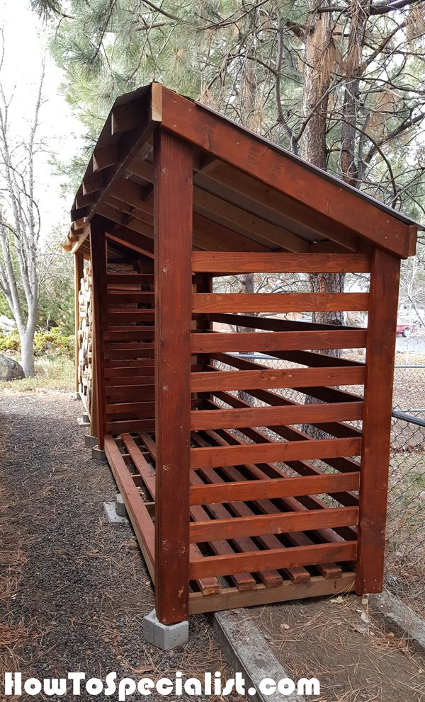 Best ideas about DIY Wooden Shed
. Save or Pin DIY 2 Cord Wood Shed Now.