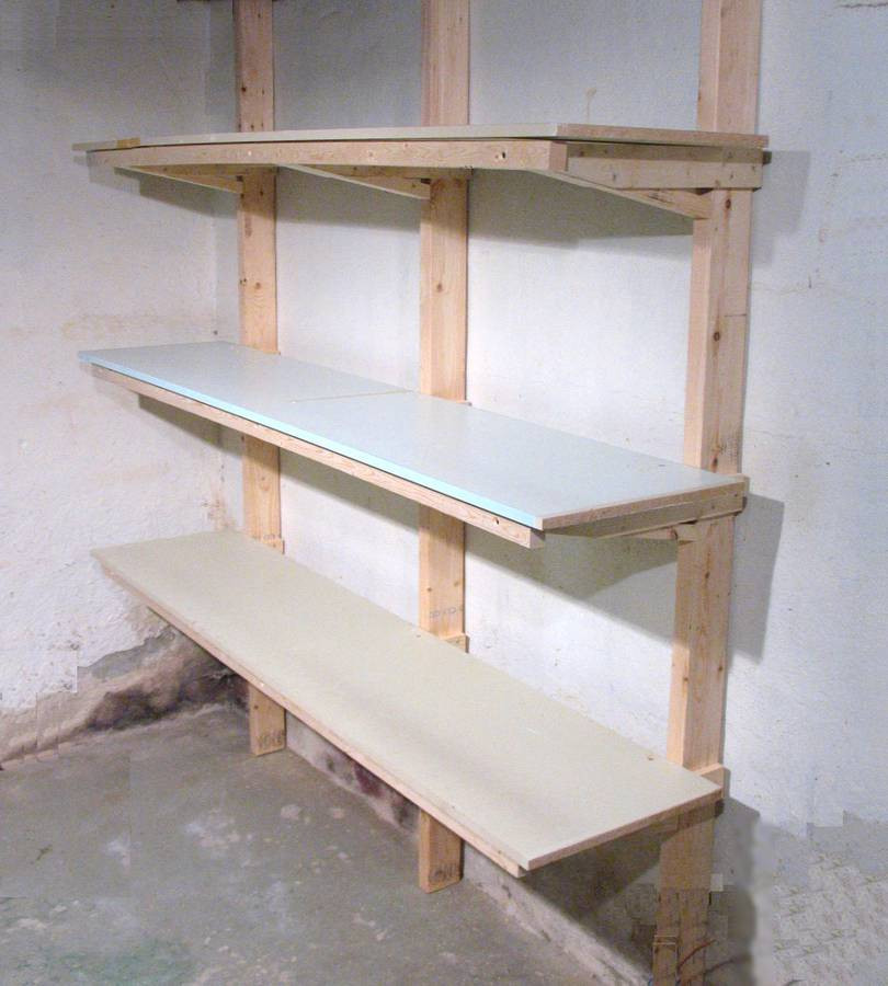 Best ideas about DIY Wooden Shelf Plans
. Save or Pin 57 Basement Shelf Plans Basement Shelving Plans Now.