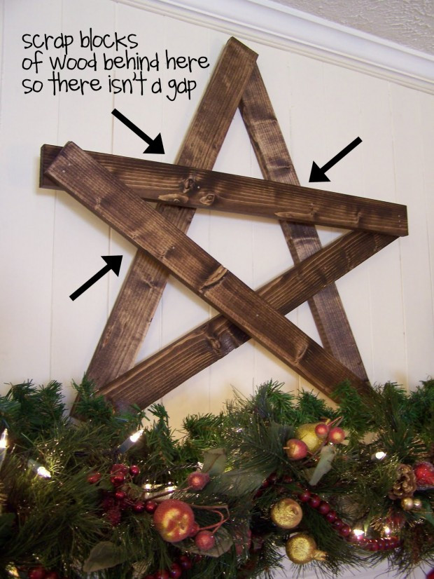 Best ideas about DIY Wooden Star
. Save or Pin 14 Amazing DIY Rustic Christmas Decorations Style Motivation Now.