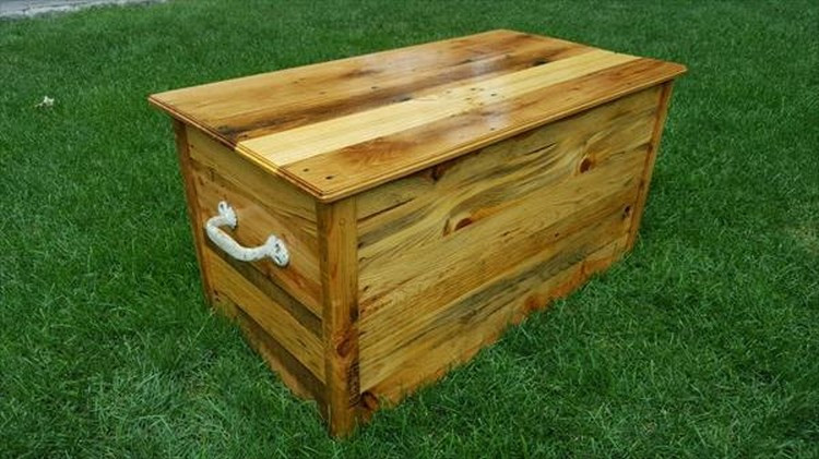 Best ideas about DIY Wooden Storage Box Plans
. Save or Pin DIY Wooden Pallet Storage Box Plans Now.