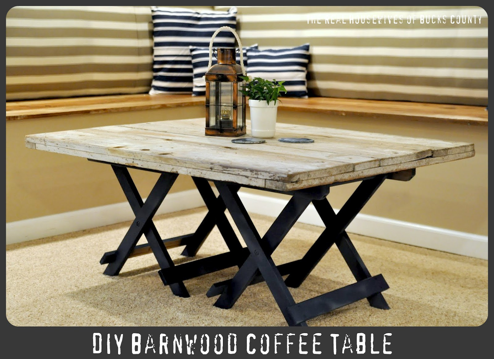 Best ideas about DIY Wooden Table
. Save or Pin DIY Barn Meets Beach Coffee Table East Coast Creative Blog Now.