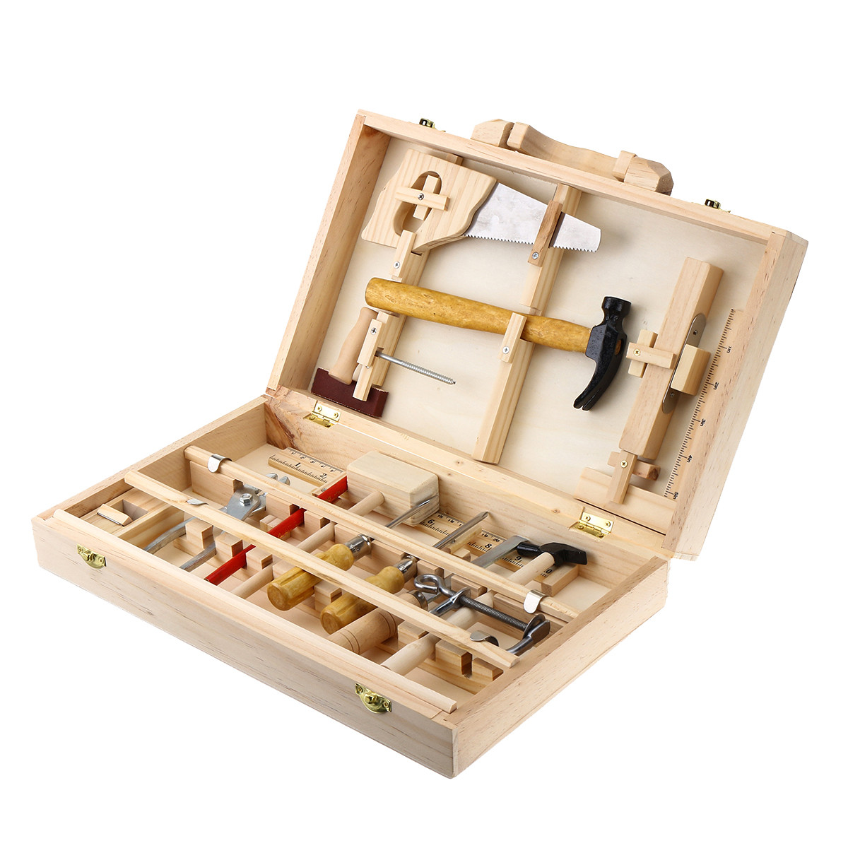 Best ideas about DIY Wooden Tool Box
. Save or Pin Tool Boxes & Sets Kid Wooden Storage Toy Tool Set Now.