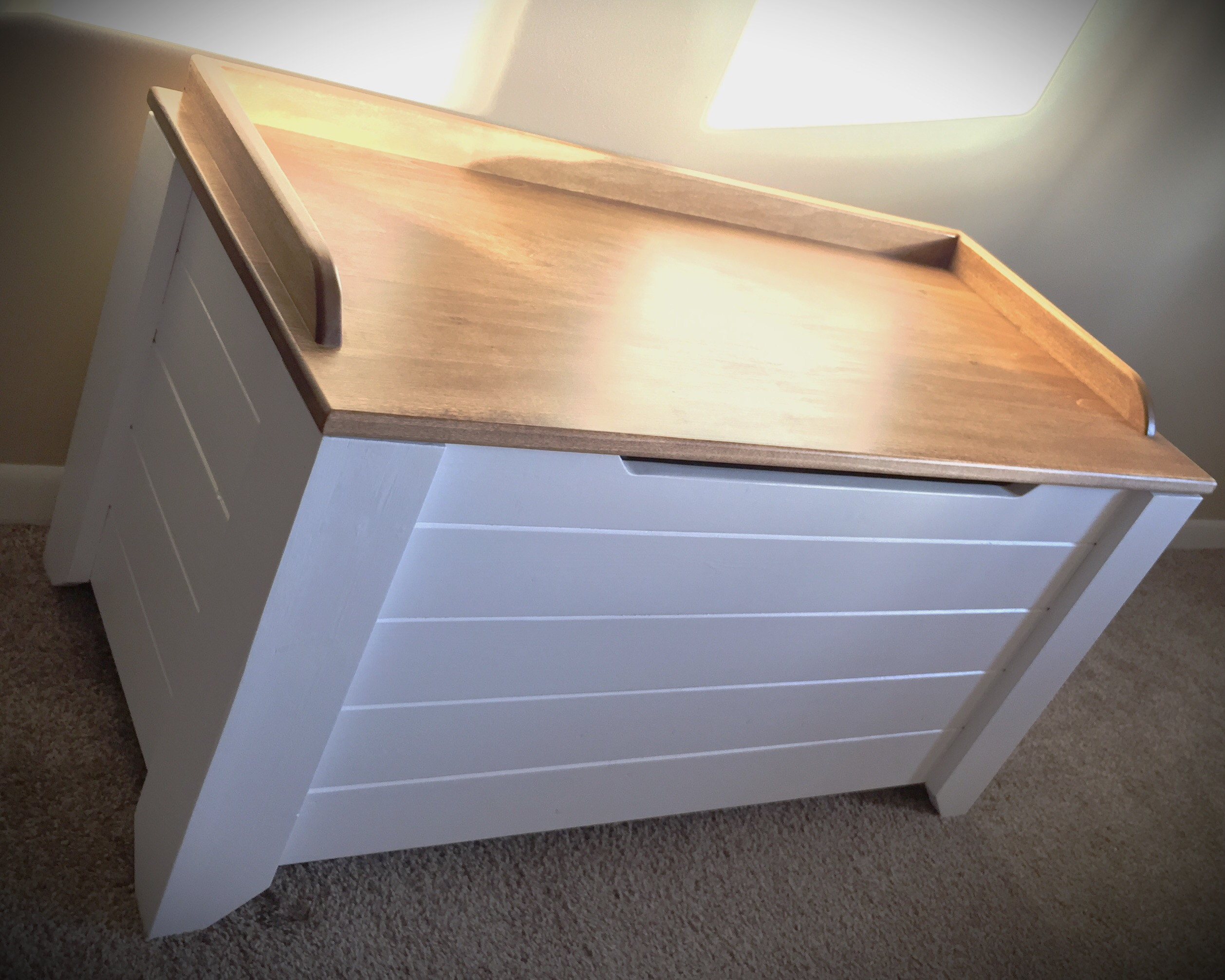 Best ideas about DIY Wooden Toy Box
. Save or Pin Farmhouse Style Toy Box Blanket Chest Now.
