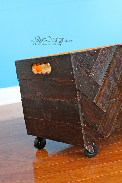 Best ideas about DIY Wooden Toy Box
. Save or Pin DIY Wooden Herringbone Toy Box Now.