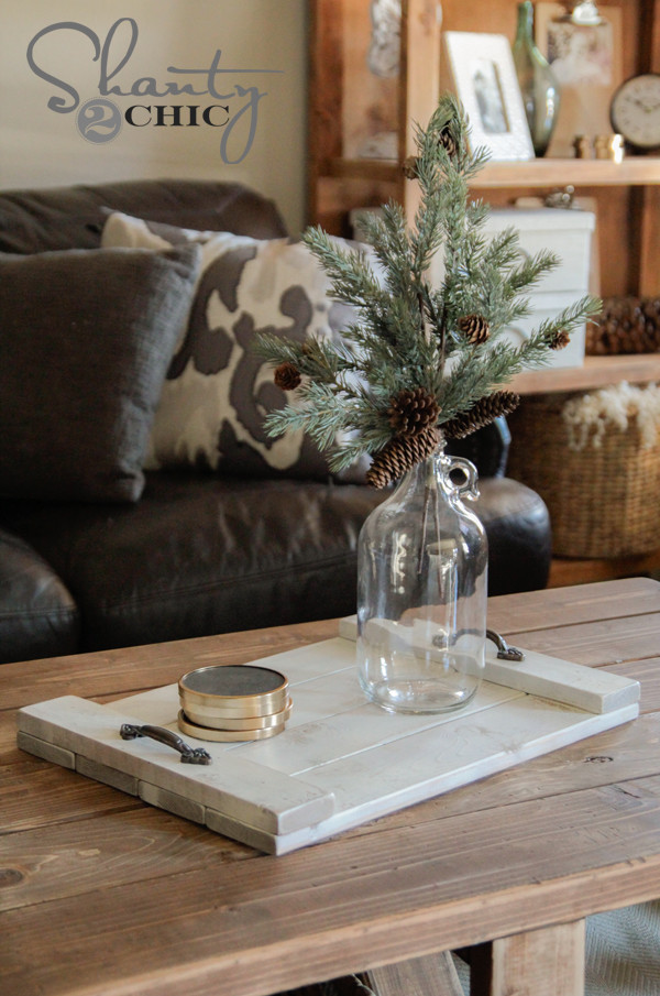 Best ideas about DIY Wooden Tray
. Save or Pin DIY $8 Wood Tray Shanty 2 Chic Now.