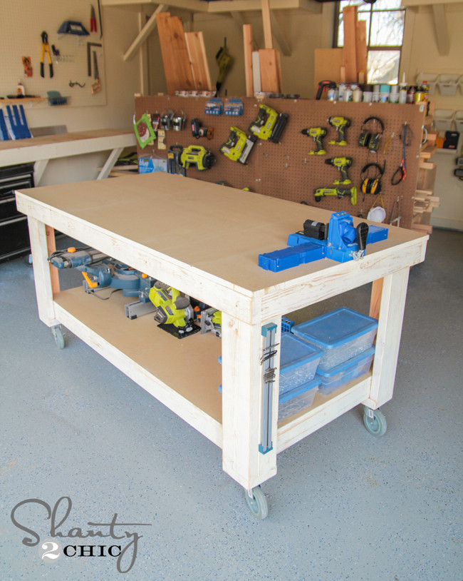 Best ideas about DIY Work Benches
. Save or Pin New Year New Workbench Baby Shanty 2 Chic Now.
