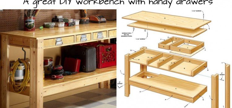 Best ideas about DIY Workbench With Drawers
. Save or Pin Build this Simple Workbench With Drawers Woodwork City Now.
